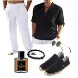Sommer Outfits mit langen Hosen image
