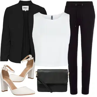 Krátké Velikosti Outfit s Černá Neformální Sako/Pletený Sako/Elegantní Sako/Boyfriend Sako/Krátké Sako/Teplákový blejzr/Kožená Pánská Bund/Kožená bunda pro muže/Blůzové Sako/Smokingové sako/Blejzrové Bund/Oversize Sako Only "Outfit na dovolenou"