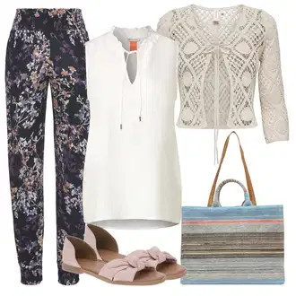 Outfity na zimu s Šedá ESPRIT "Outfit na léto"