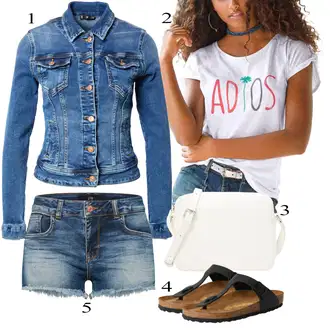 outfit mit Birkenstock "Poletna oblačila"
