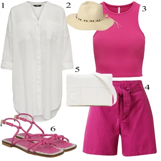 outfit mit Roza Vintage sandal/Poletni Čevelj/Rimski sandal/Ribiška sandala/T-pašček-Sandal/Pletena Sandala/Zaprta sandala marietta's fantasy "poletni videz"