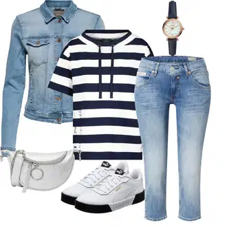 Outfit s Černá Monari "Outfit na léto"