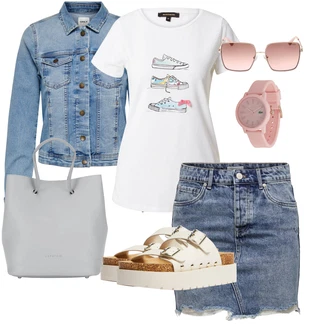 Outfit s Lacoste "Outfit na léto"