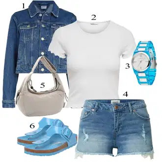 outfit mit Birkenstock "Poletna oblačila"
