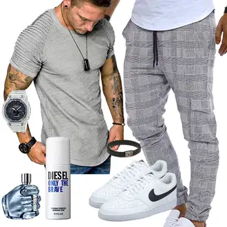 Sommer Outfits Trendige mit Grau Unkategorisiert COOFANDY "Perfekt für den Sommer"Look: Schick, Boyfriend, Goa, Trendige