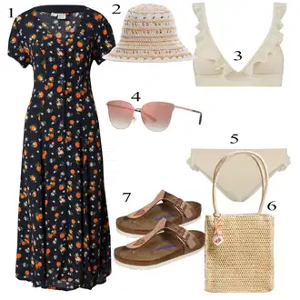 outfit mit Birkenstock "Poletna oblačila"