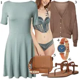 Praznične Outfiti Velike velikosti za dame image