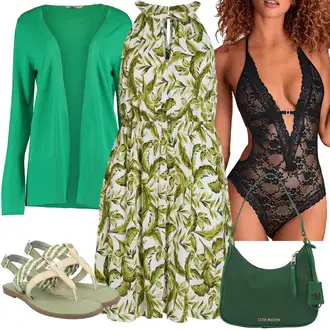 Gala outfity "Pestrý letní outfit"