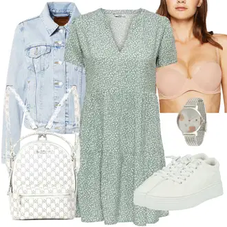 Outfit s Pastelové barvy ROXY "Pestrý letní outfit"