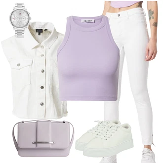 Outfit s Pastelové barvy ROXY "Pro slunečné dny"
