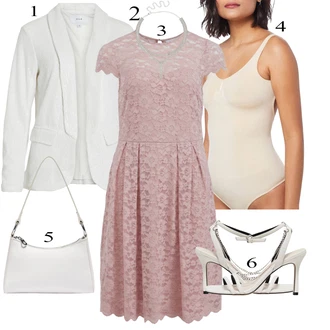 Outfiti Za Zabave mit Bela Only "poletni videz"