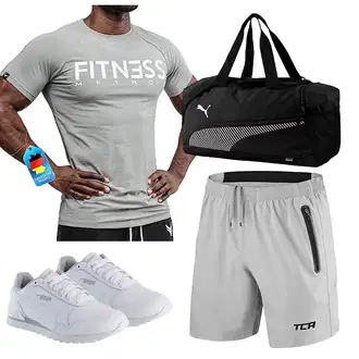 Sport Outfits mit Grau Unkategorisiert Puma, Schwarz Unkategorisiert Puma "Sport Outfit"