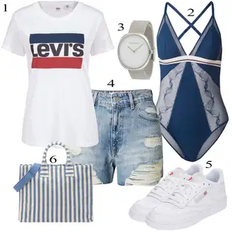Kombinacije za univerzitet "Outfit za ljeto"