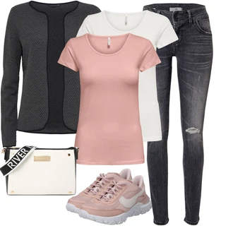 Outfit s Taška Přes Rameno river island "Sportovní letní outfity"