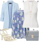 Oblečení se sukněmi Šifón image