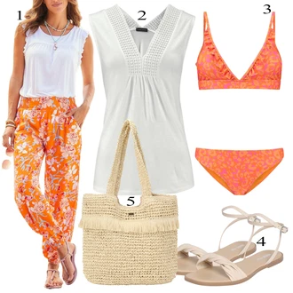 Outfit sa ROXY "Outfit za odmor"