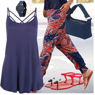 Outfit s Růžová Katy Perry "Stylová letní nálada"