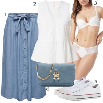 Poletne Outfiti mit Pastelne barve Women's Uncategorized Converse "poletni videz"