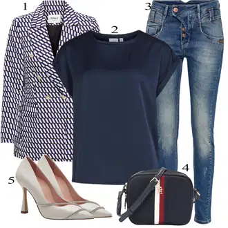 outfit mit Modra Gang "poletni videz"
