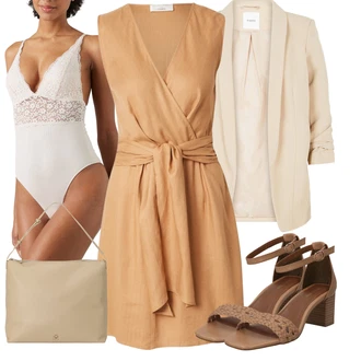 Outfity s krajkovými body "Elegantní letní outfit"