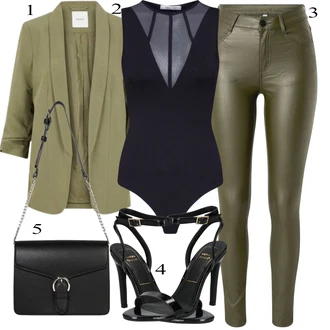 outfit mit Črna/Siva/Rjava/Temno siva Kovček/Pisarniška torba/Men's Bags/Torba za Macbook About You "poletni videz"