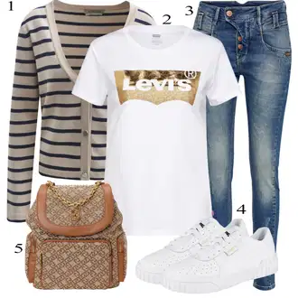 Kombinacije za univerzitet "Outfit za ljeto"