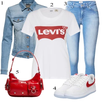 outfit mit Siva Teddy superga/Superge z ježkom/Superge z Bleščicami Nike Sportswear "poletna obleka"