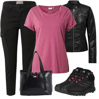 Outfit sa Crna/Kaki Cargo Jogging Hlače/Cargo Hlače/Funkcionalne Hlače/Zimska Hlača Gang "Jesenski outfiti"