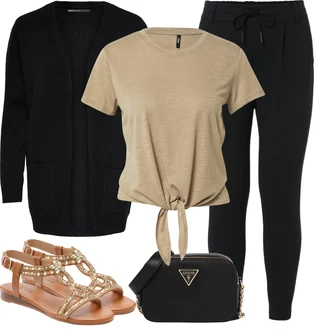 S podšívkou Outfit s Černá Pletený Legín/Bavlněné Legíny/Teplé Legíny/Legíny S podšívkou/Termo Kalhoty/Tréninková Kalhoty/Kožená bunda/Tregíny Only "Letní květiny"