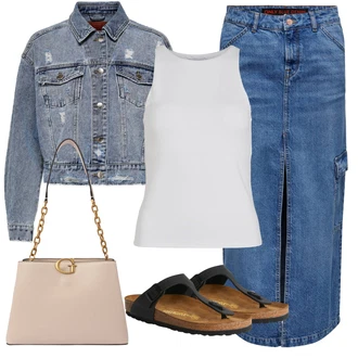 Gizeh Outfit s Černá/Béžová Pohodlný Sandál/Sandály na hřídeli/Letní Bota/Sandál Dianette/Sandál S T Páskem Birkenstock "Letní oblečení"