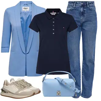 Outfity z džínu Rovná noha s Only "Letní oblečení"