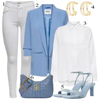 outfit mit bershka "poletni videz"