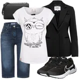 Only Dlouhá Vlněná Saka Outfity image
