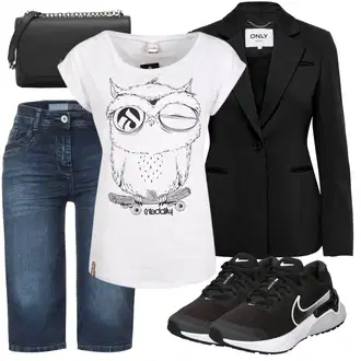 Outfit s Černá/Tmavě šedá/Hnědá/Růžová Blejzrové Bund/Boyfriend Sako/Business Oblek/Kožená bunda pro muže/Elegantní Sako/Kožená Pánská Bund/Smokingové sako/Kožená bunda Only "Módní letní vzhled"