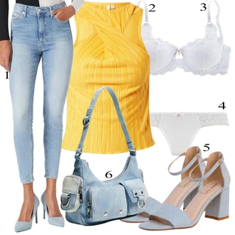 outfit mit Modra/Svetlo modra Usnjena Jakna/Ženske 7/8 Kavbojke/Gležnarji/Capri Kavbojke/Odrezane Kavbojke/Kavbojke Visokega Pasu/Kavbojke z Razporkom/Push up Kavbojke/Kavbojke na Poteg/Moška Usnjena Jakna Calvin Klein Jeans "poletni videz"