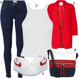 Black Outfits Z vezalkami za dame image