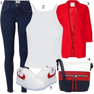 Black Outfits mit Tom Tailor "poletni videz"