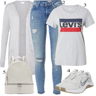 Poletne Outfiti mit Pastelne barve Nike "poletni videz"