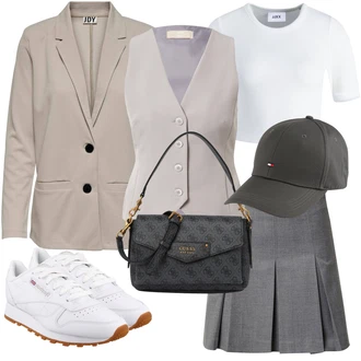 Outfit s Klobouk Kšiltovka Tommy Hilfiger "Outfit na léto"