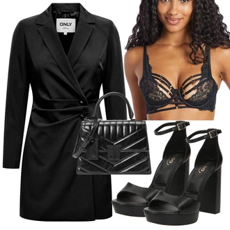Kůže Outfit s Černá/Hnědá/Bílá/Červená Bota Na Podpatku/Sandál s podpatkem/Platform Sandal/Sandál Na Podpatku/Sandál Na Širokém Podpatku/Bota s Platformou/Sandály na hřídeli Aldo "Outfit na léto"