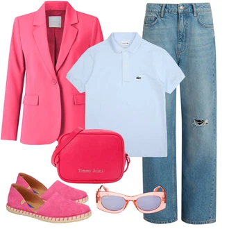 Outfit s Polo Tričko Lacoste "Outfit na léto"