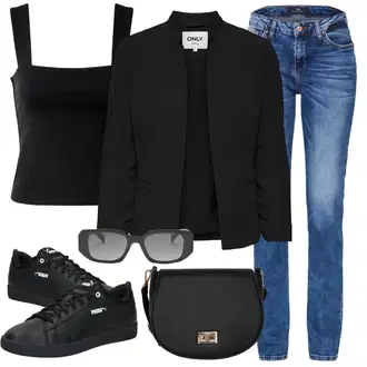 Krátké Velikosti Outfit s Černá Neformální Sako/Pletený Sako/Elegantní Sako/Boyfriend Sako/Krátké Sako/Teplákový blejzr/Kožená Pánská Bund/Kožená bunda pro muže/Blůzové Sako/Smokingové sako/Blejzrové Bund/Oversize Sako Only "Outfit na léto"