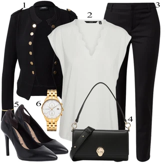 Outits with suit pants "poletni videz"