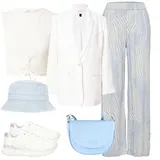 Outfity s klasickými sakami značky river island image