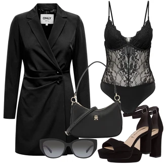 Outfity s krajkovými body "Outfit na léto"