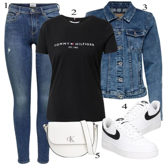 Nogomet outfit mit Bela/Črna/Modra Skate Obutev/Vintage superga/Usnjene superge/Superge Nizka Nike Sportswear "poletni videz"Look: Nogomet, Tenis, Skejtanje