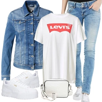 Outfit s Černá/Fialová/Bílá/Hnědá/Oranžová/Růžová Džíny s Dírou/Zkrácené Džíny/Motorkářské Džíny/Kožená bunda/Push up Džín/Džíny s Nízkým Sedem/Džín s Nízkým Pasem/Džíny s Rozparkem/Kotníková Bota LTB "Outfit na léto"