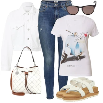 Outfit s ROXY "Outfit na léto"