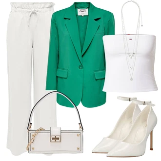 Outfit s Šedá/Bílá/Khaki/Světle šedá Relaxační kalhoty/Lněné Kalhoty/Bavlněná Kalhoty/Paperbag Kalhoty/Domácí Kalhoty/Mušelínové kalhoty/Pyžamová Kalhoty/Teplák Kožená Pánská Bund/Navlékací Kalhoty/Plážová Kalhoty Only "Outfit na léto"