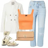 Outfity pro maturitu džíny image